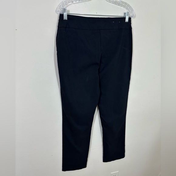 J M Collection sz med rayon blend dress pant. Pull on. Rich black. Excellent - Picture 3 of 12